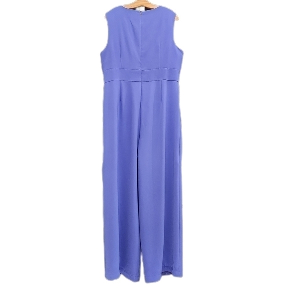 Alex Marie Lilac Sleeveless Wide-Leg Romper Jumpsuit Women’s 16 - Picture 3 of 6